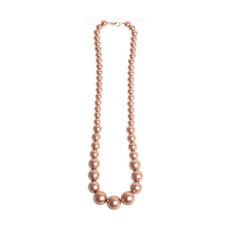 LONG BALL BEADS NECKLACE