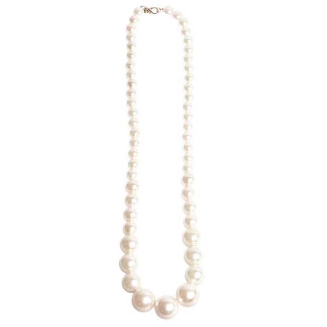 LONG BALL BEADS NECKLACE