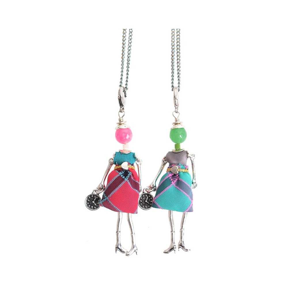 PENDANT SHORT NECKLACE DOLL MINI