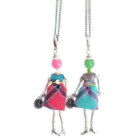 PENDANT SHORT NECKLACE DOLL MINI