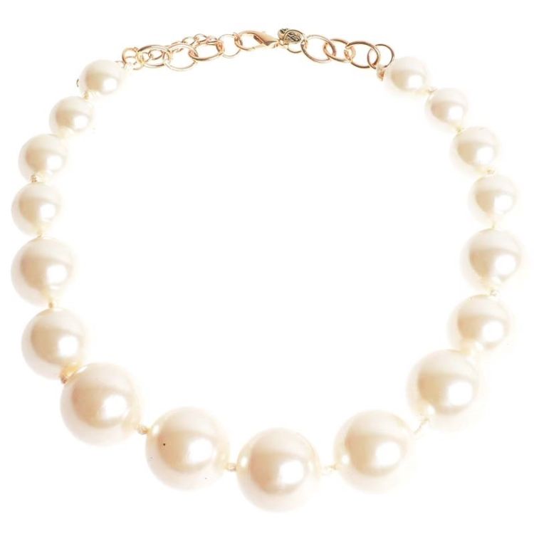 BALL BEADS SHORT NECKLACE