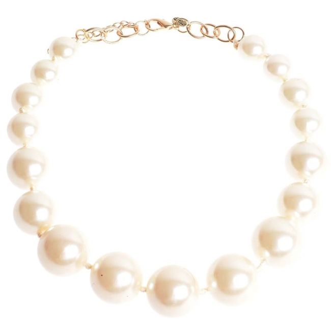 BALL BEADS SHORT NECKLACE