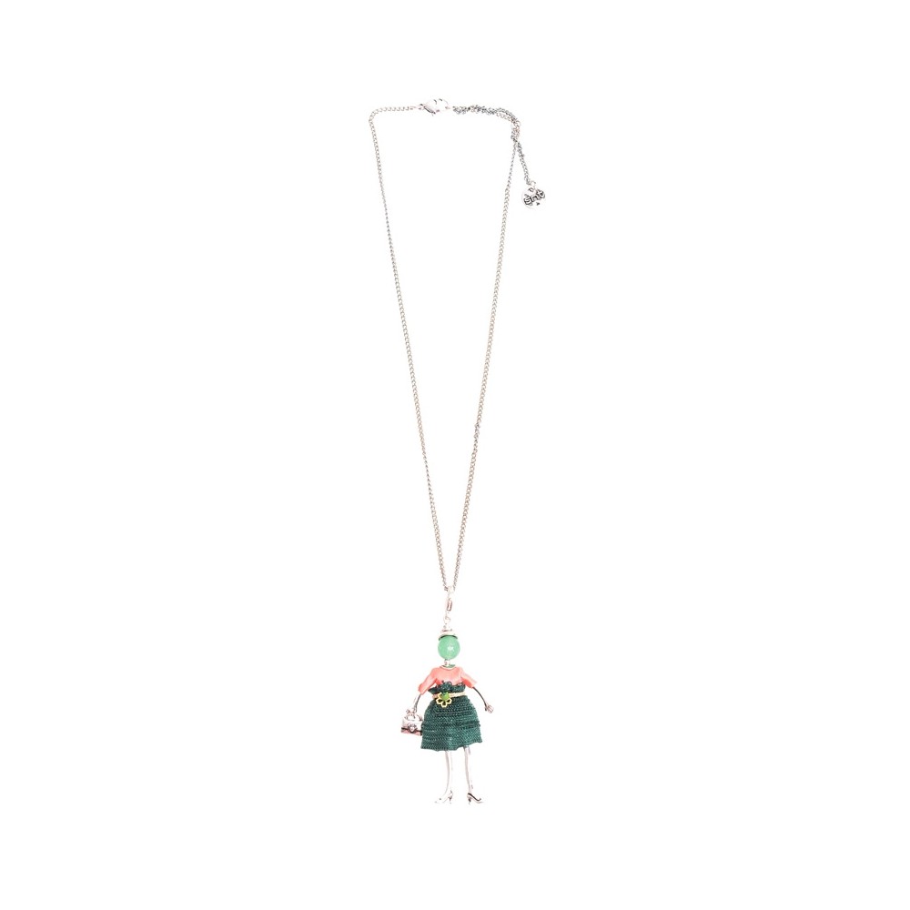 DOLL PENDANT SHORT NECKLACE MINI