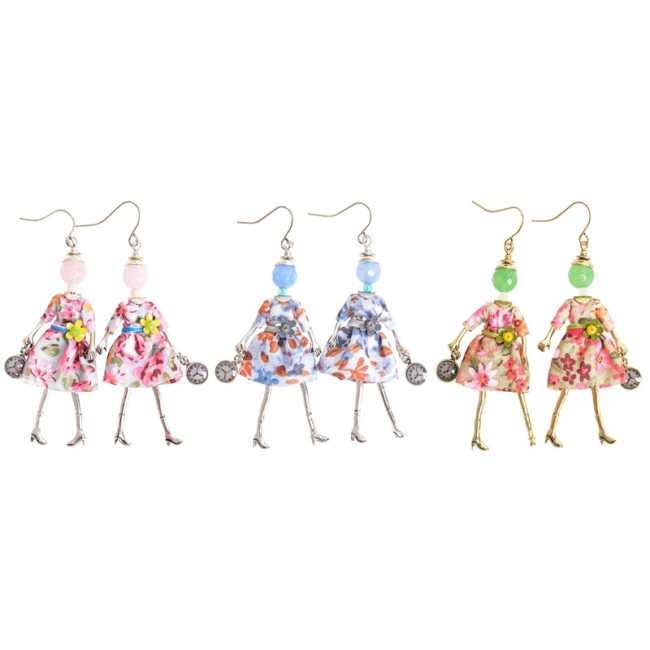 PENDIENTES COLGANTE MUÑECA