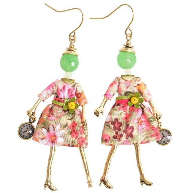 PENDIENTES COLGANTE MUÑECA