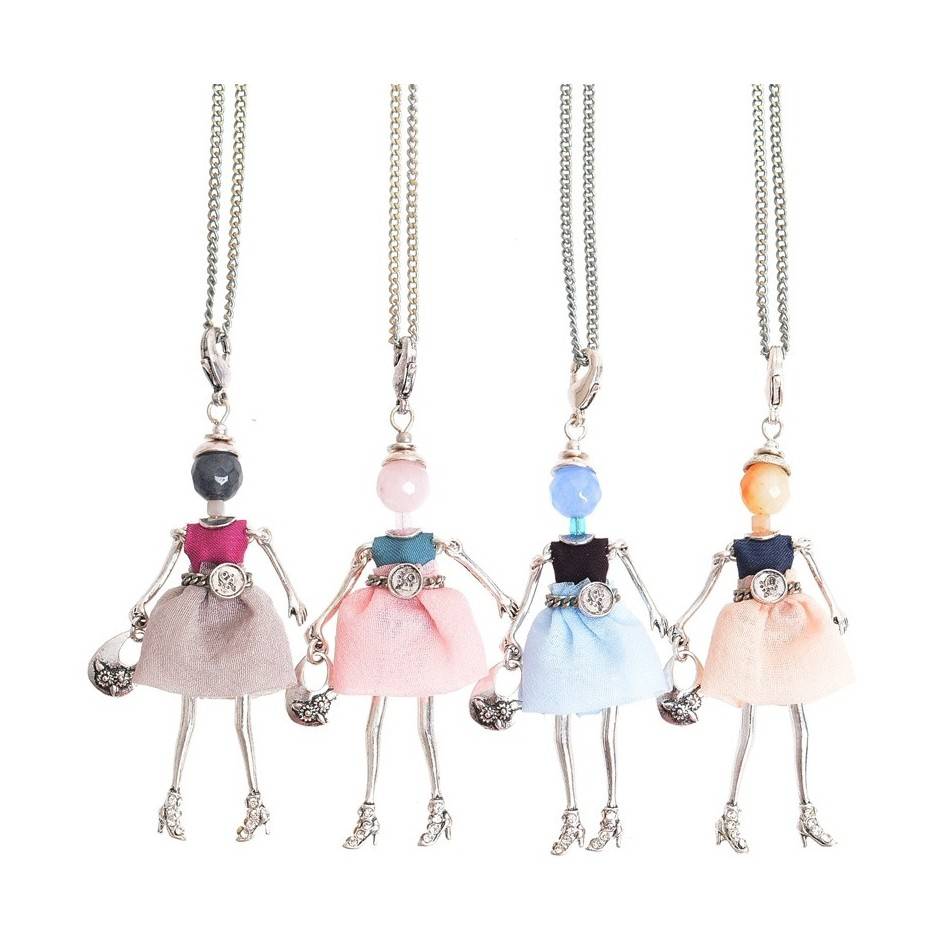 DOLL PENDANT SHORT NECKLACE