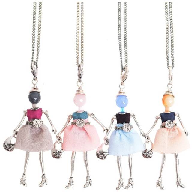 DOLL PENDANT SHORT NECKLACE