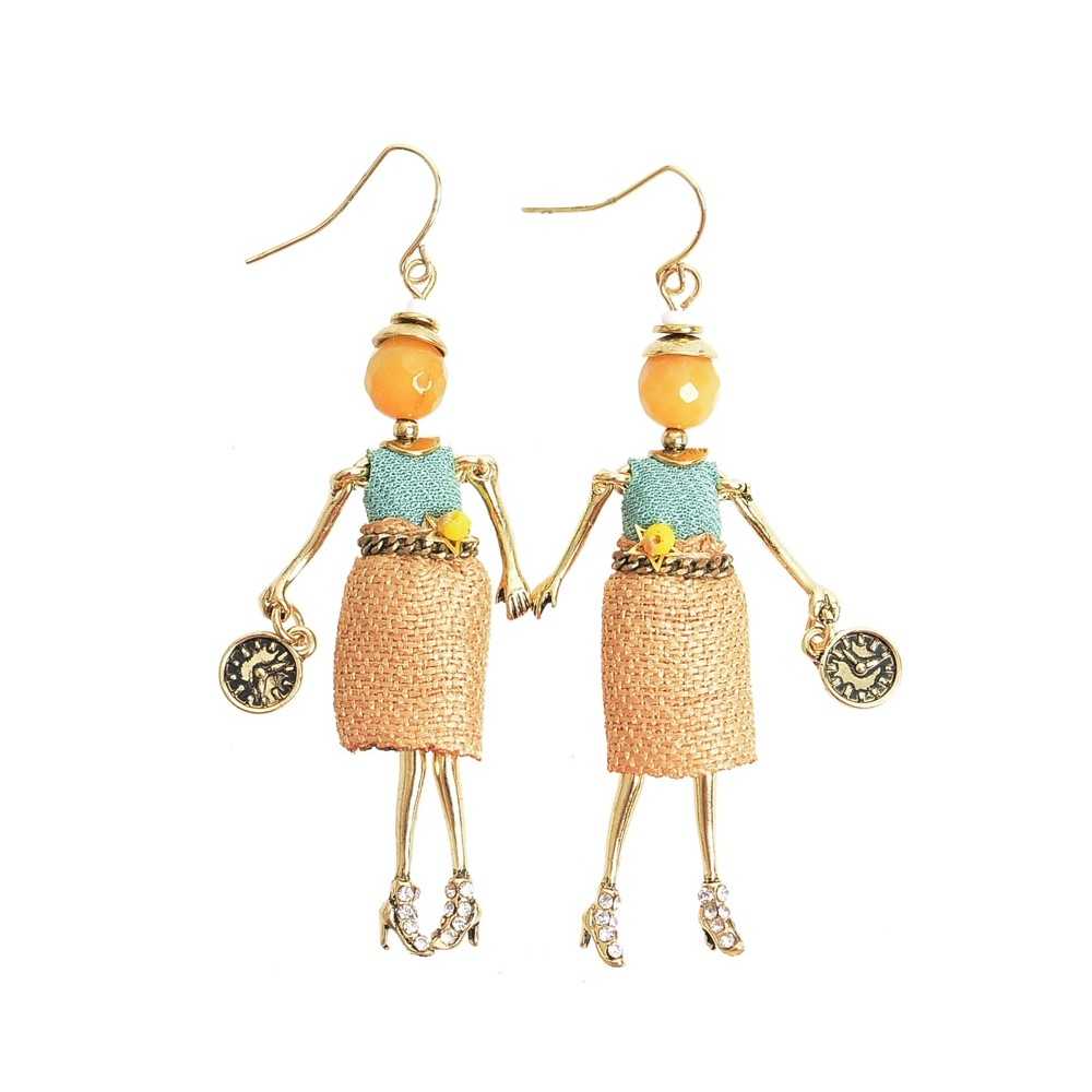 PENDANT EARRINGS DOLL