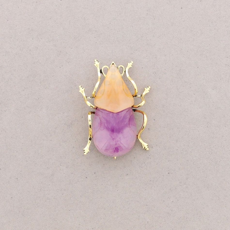 BROCHE INSECTO METAL RESINA