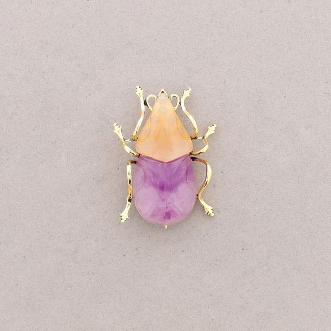 BROCHE INSECTO METAL RESINA