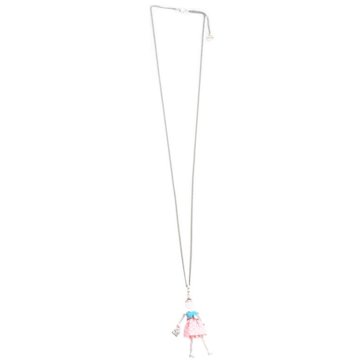 LONG PENDANT NECKLACE MINI DOLL