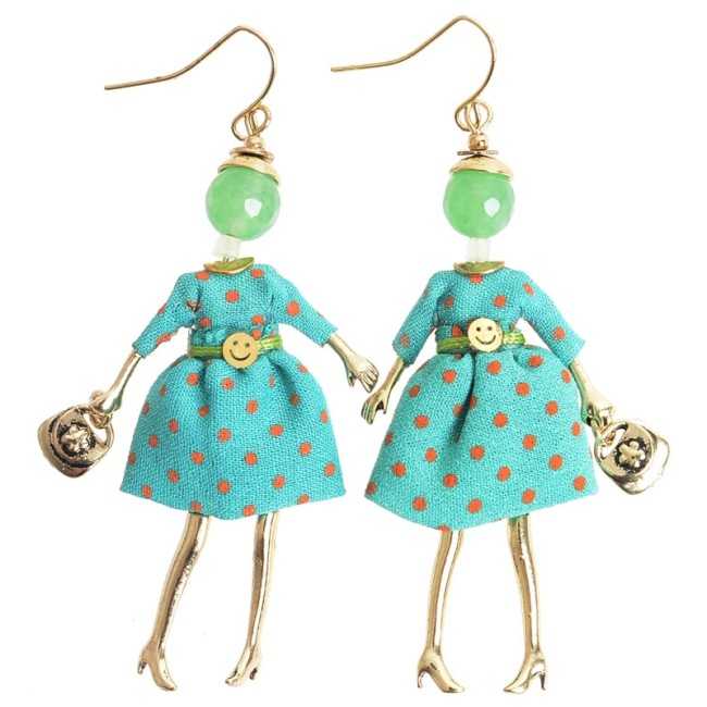 PENDIENTES COLGANTE MUÑECA