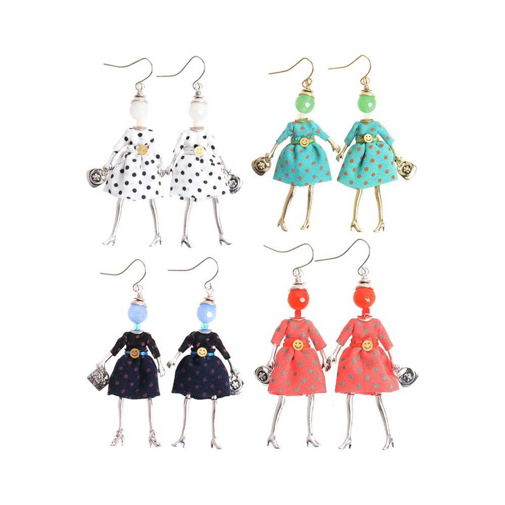 PENDIENTES COLGANTE MUÑECA
