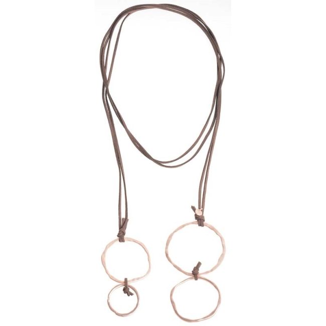 COLLAR LARGO ANTELINA DOBLE ARGOLLAS
