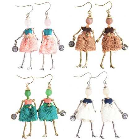 PENDIENTES COLGANTE MUÑECA