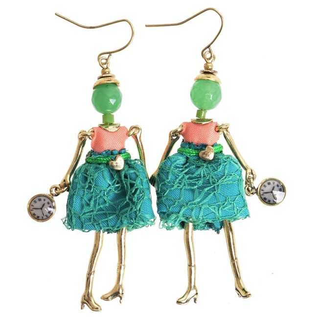 PENDIENTES COLGANTE MUÑECA