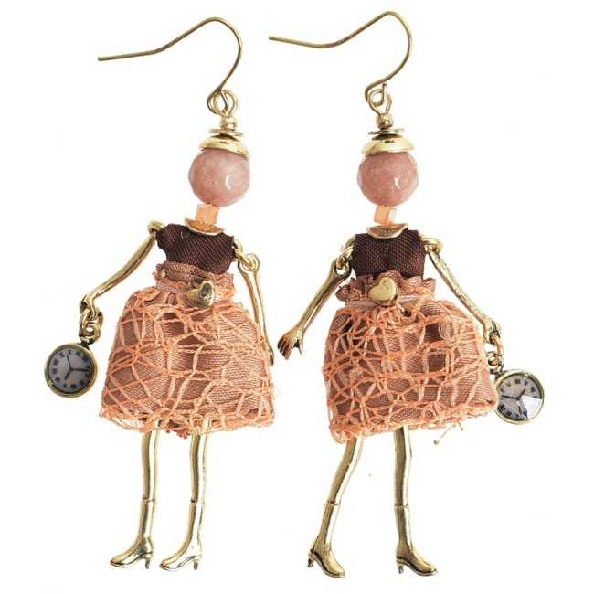 PENDIENTES COLGANTE MUÑECA