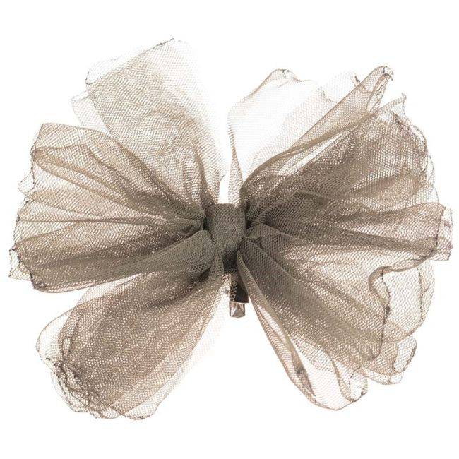 BROCHE FLOR TUL 14CM