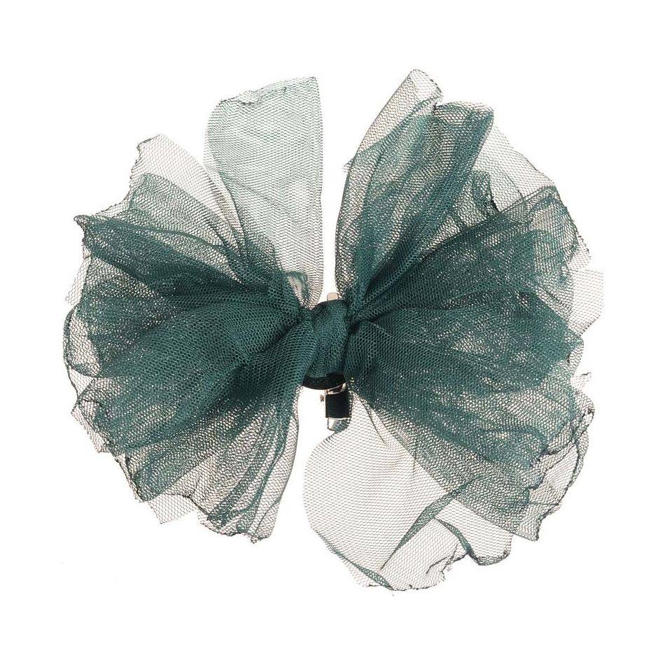 TULLE FLOWER BROOCH 14CM