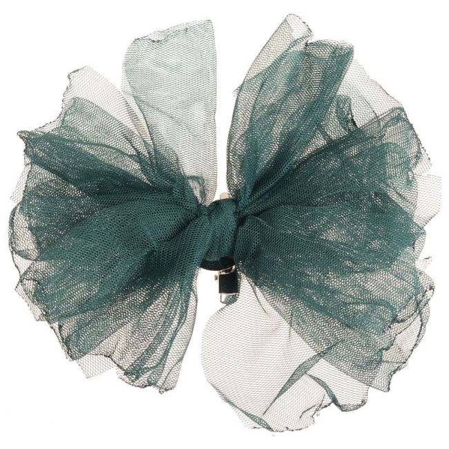 TULLE FLOWER BROOCH 14CM