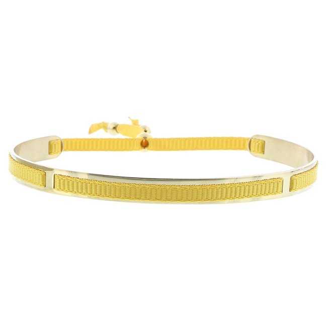 SEMI-RIGID STEEL RIBBON BRACELET