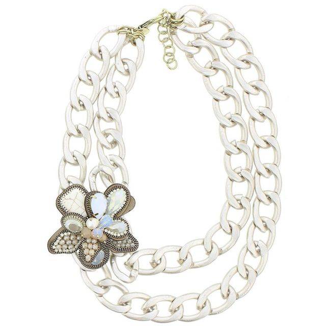 MIX BEADS SHORT NECKLACE