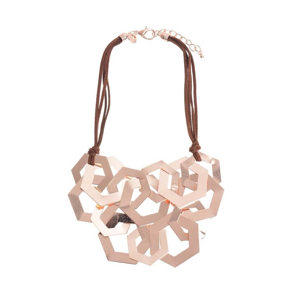 METAL WASHER SHORT NECKLACE