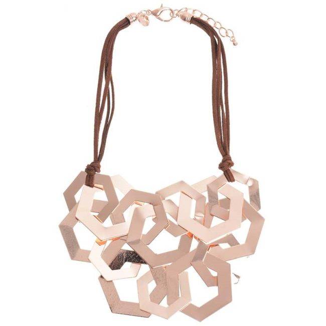 METAL WASHER SHORT NECKLACE