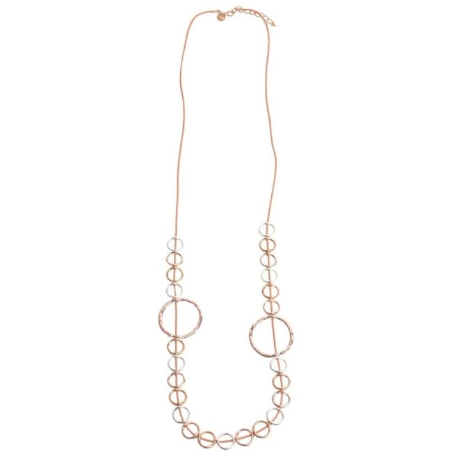 COLLAR LARGO MULTICÍRCULO