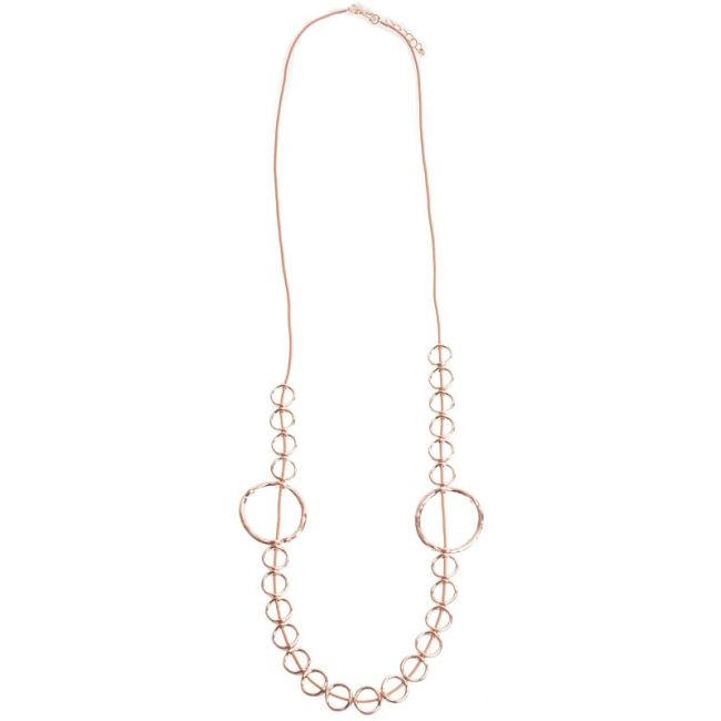 COLLAR LARGO MULTICÍRCULO