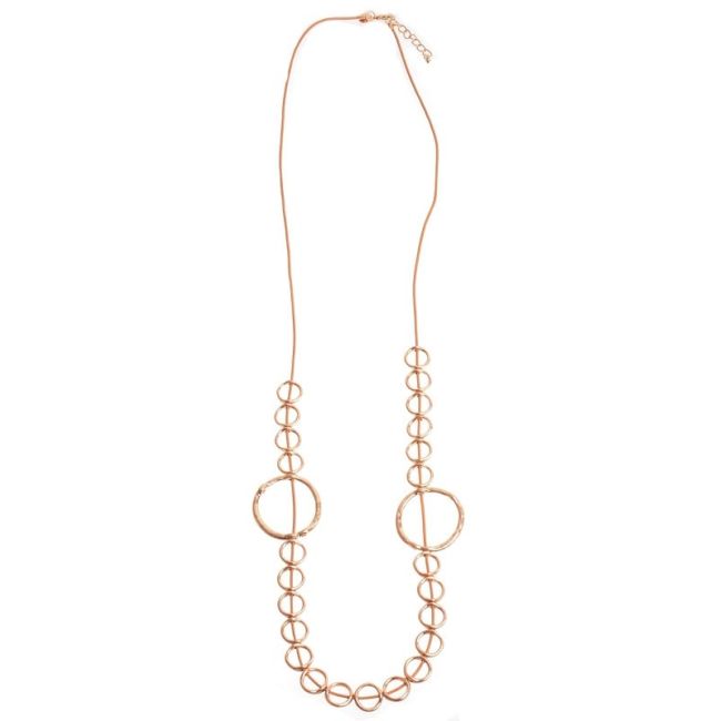 COLLAR LARGO MULTICÍRCULO