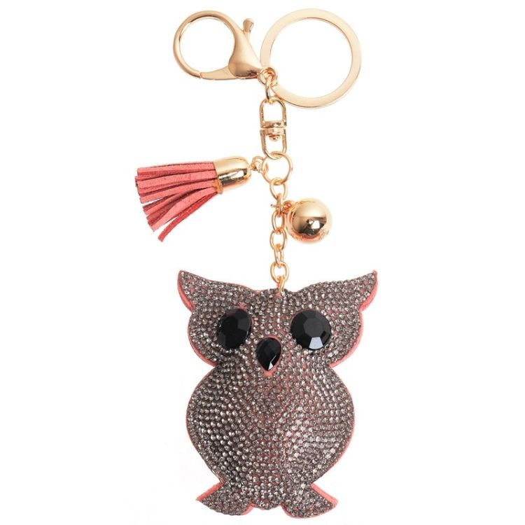 MULTICRYSTAL SHAPED KEYCHAIN