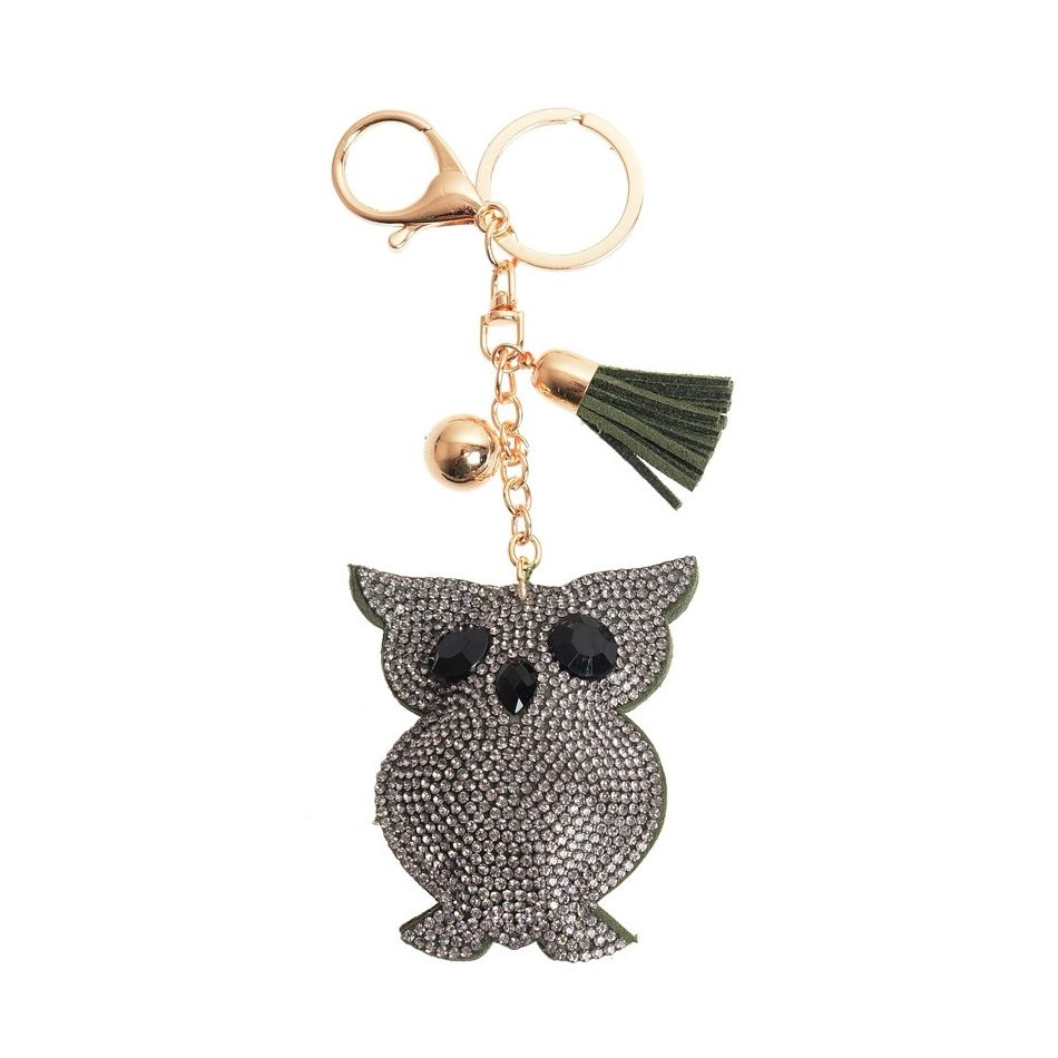 MULTICRYSTAL SHAPED KEYCHAIN