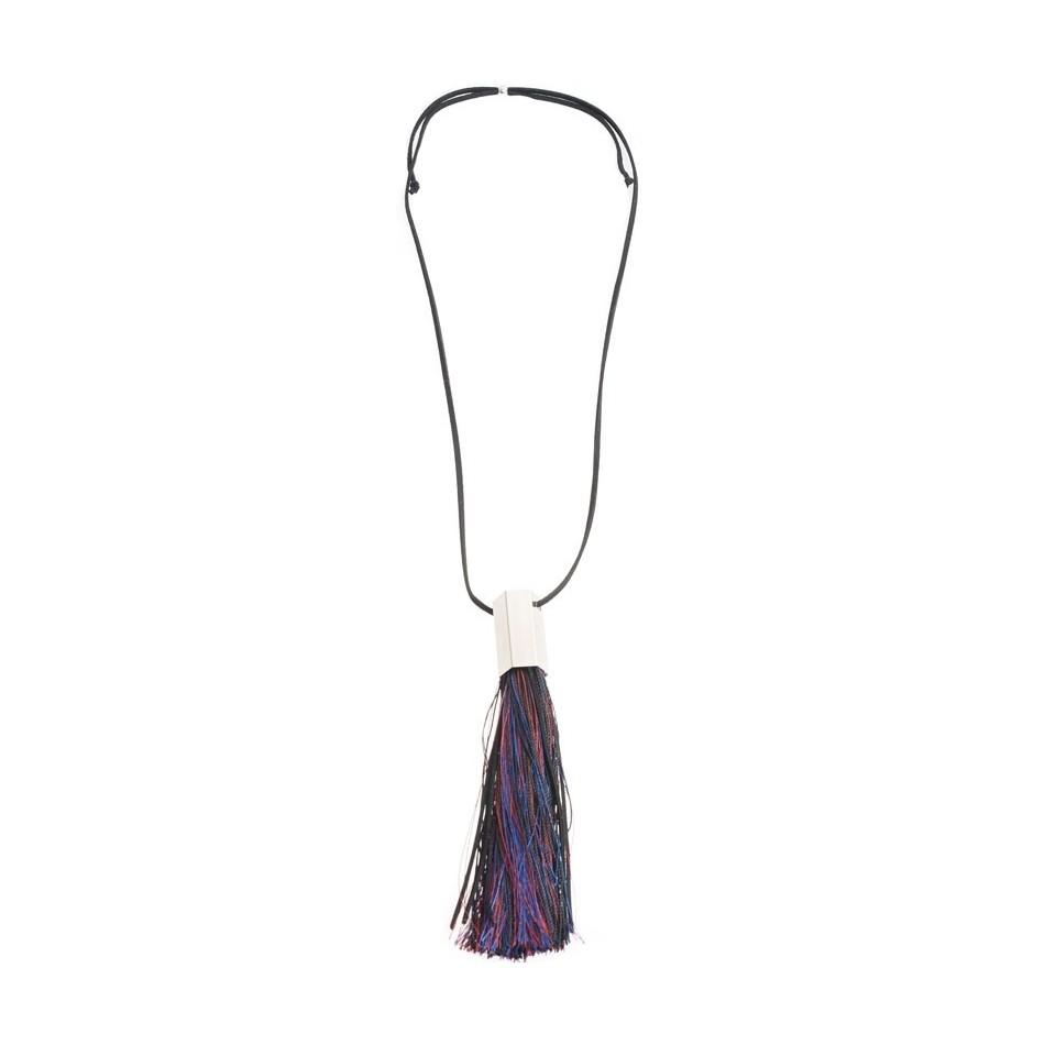 LONG PENDANT NECKLACE FRINGE