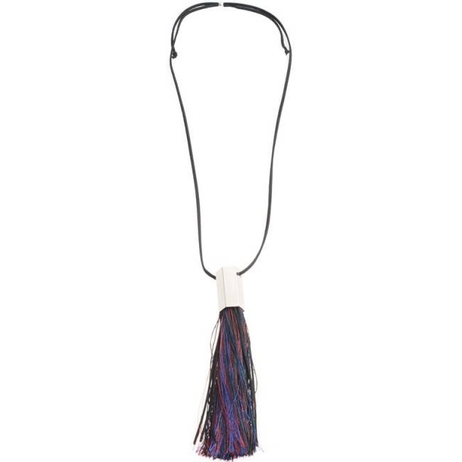 LONG PENDANT NECKLACE FRINGE