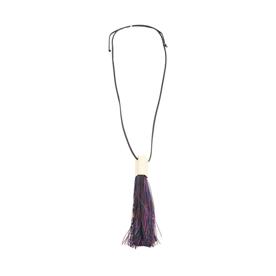 LONG PENDANT NECKLACE FRINGE