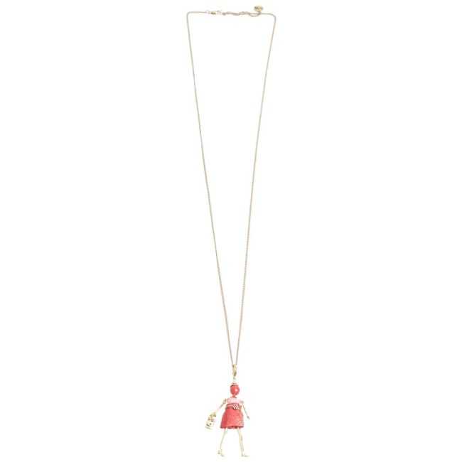 LONG PENDANT NECKLACE MINI DOLL