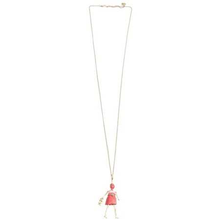 LONG PENDANT NECKLACE MINI DOLL