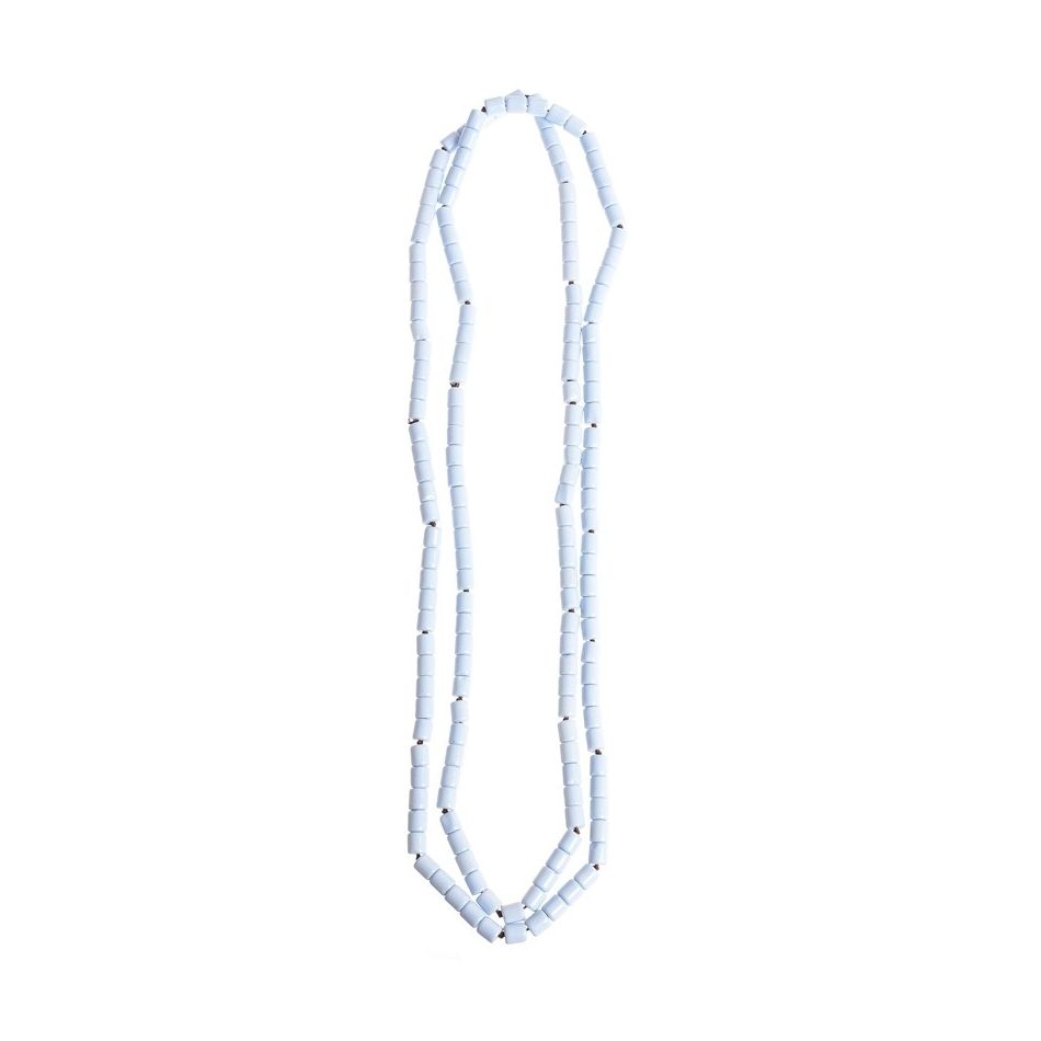 COLLAR LARGO CUENTAS RESINA 1.2M