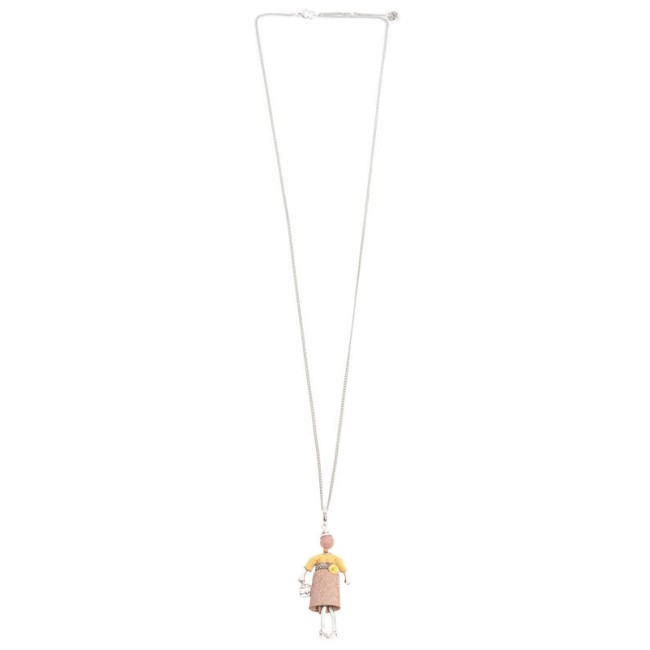 LONG PENDANT NECKLACE MINI DOLL