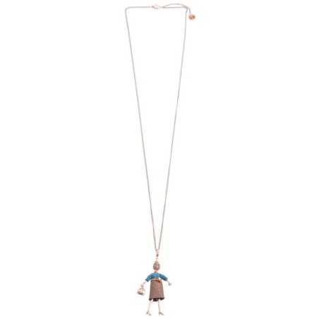 LONG PENDANT NECKLACE MINI DOLL