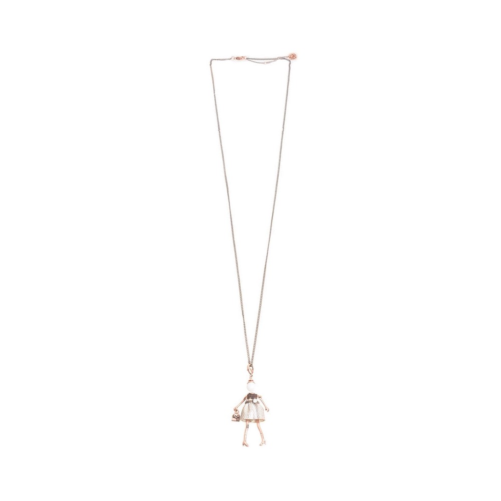 LONG PENDANT NECKLACE MINI DOLL