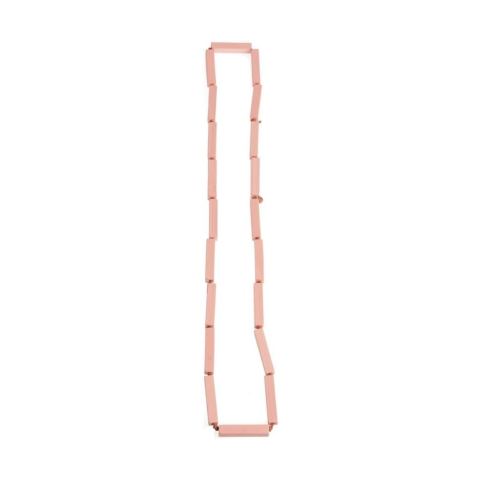 COLLAR LARGO CUENTAS MADERA