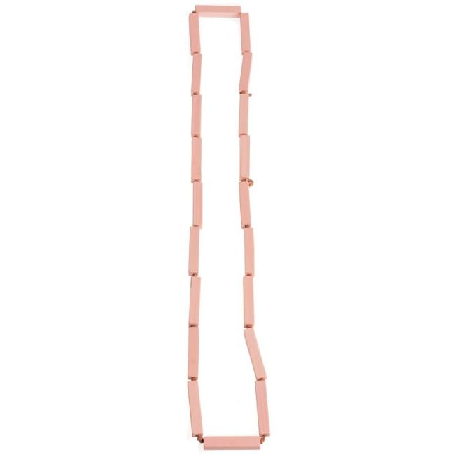 COLLAR LARGO CUENTAS MADERA
