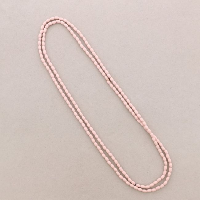 LONG NECKLACE WITH WOODEN BEADS