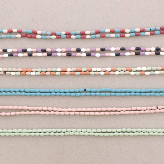 COLLAR LARGO CUENTAS MADERA