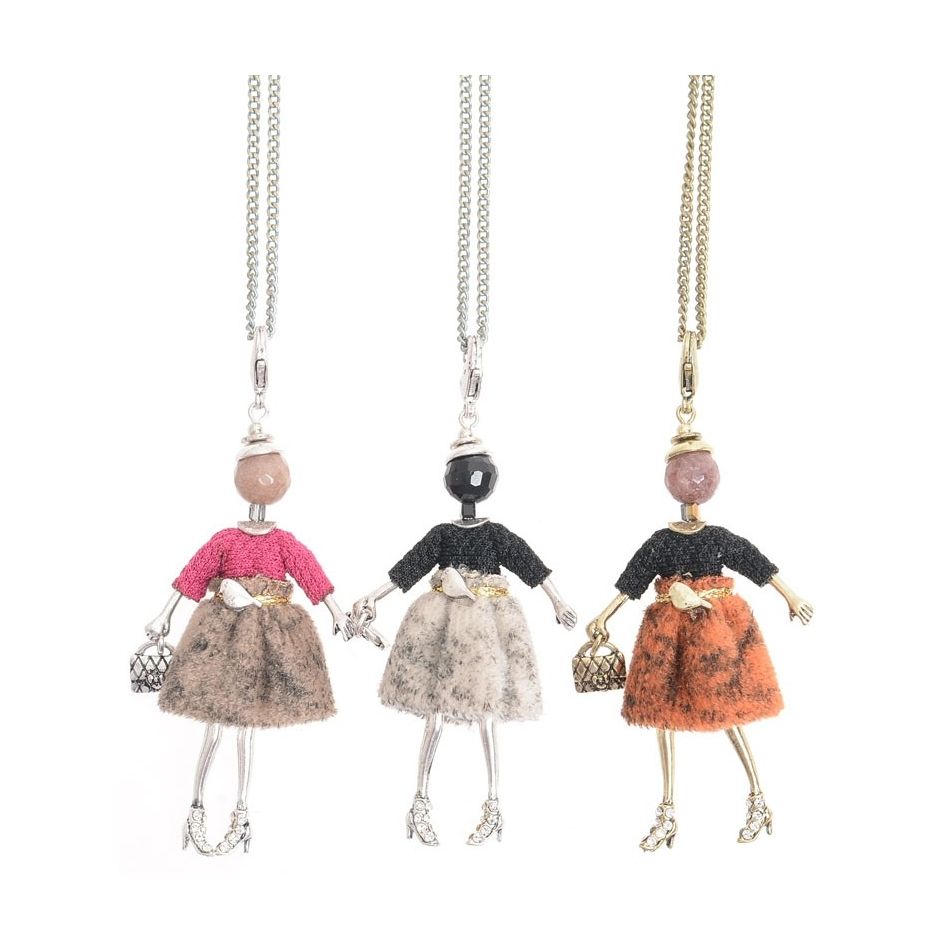 COLLAR LARGO COLG. MUÑECA MINI