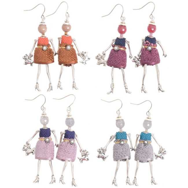 PENDIENTES COLGANTE MUÑECA