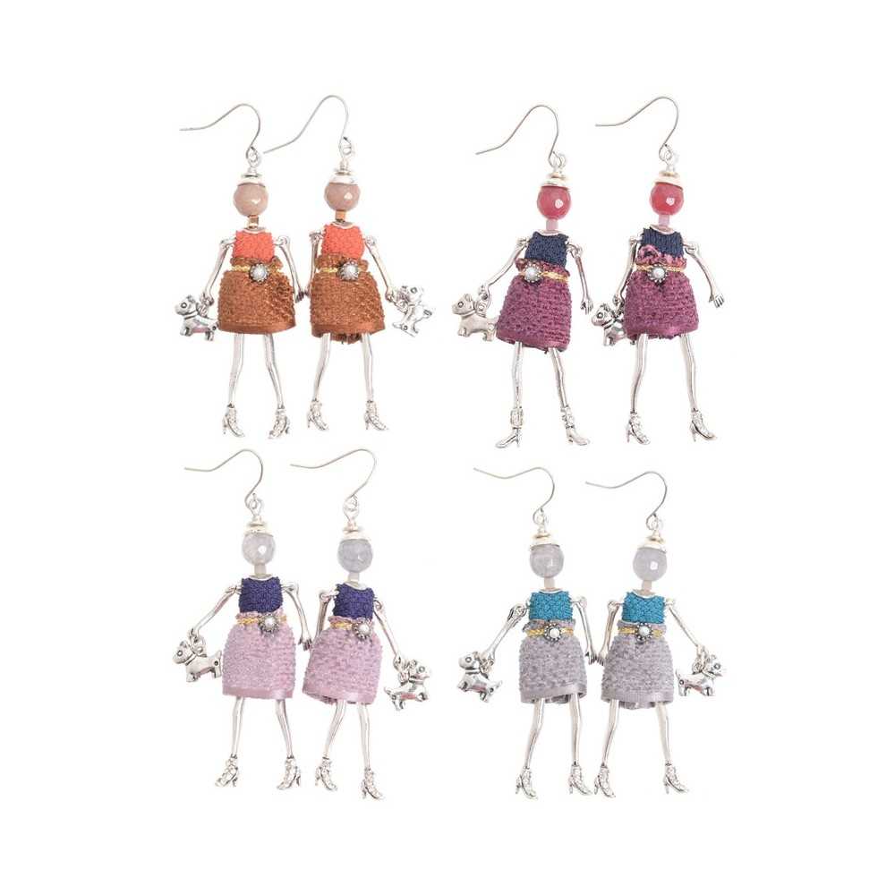 PENDIENTES COLGANTE MUÑECA