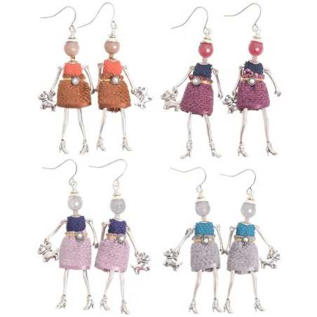 PENDIENTES COLGANTE MUÑECA